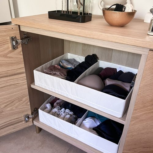 commode rangé